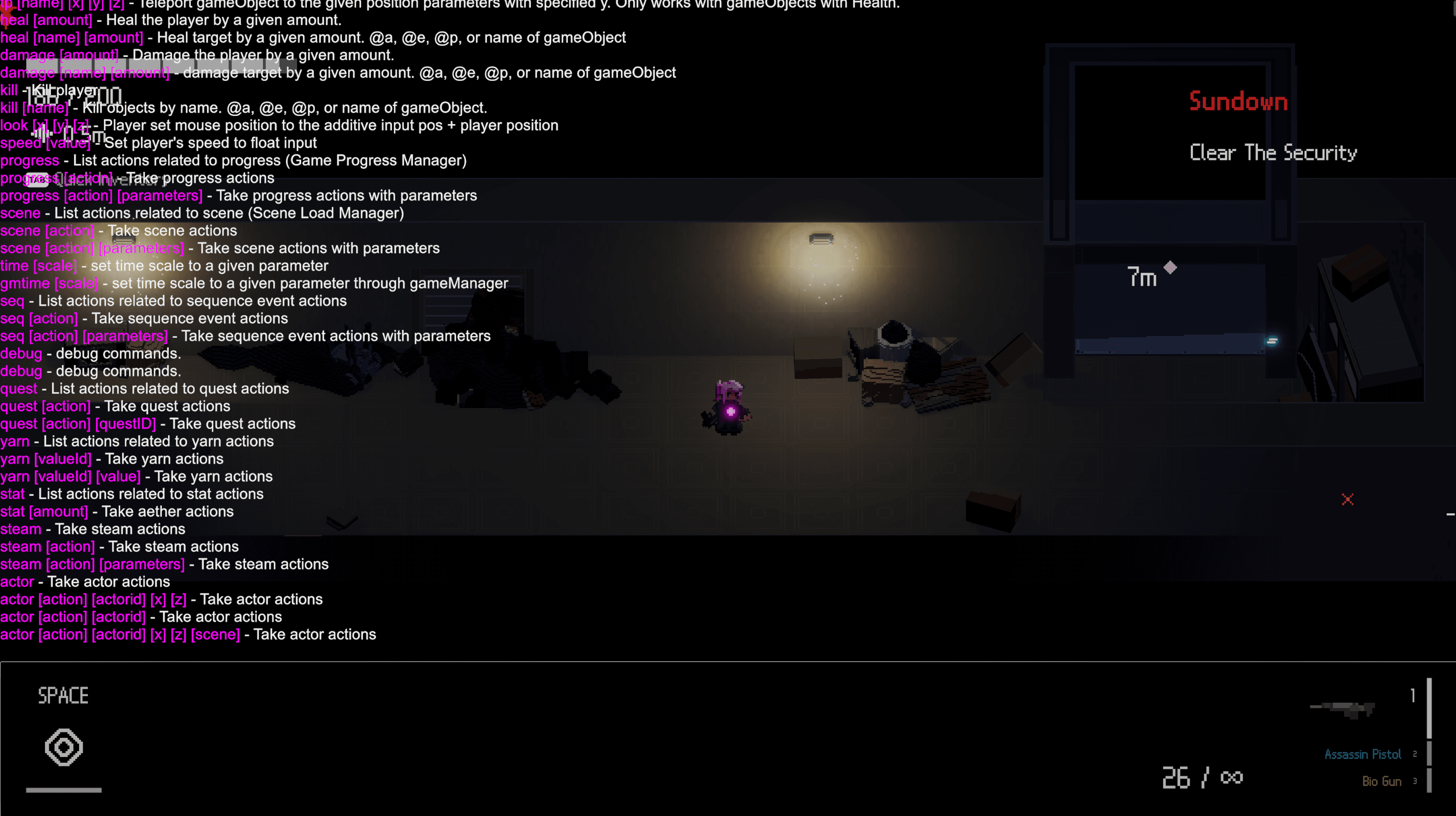 Overdawn debug console