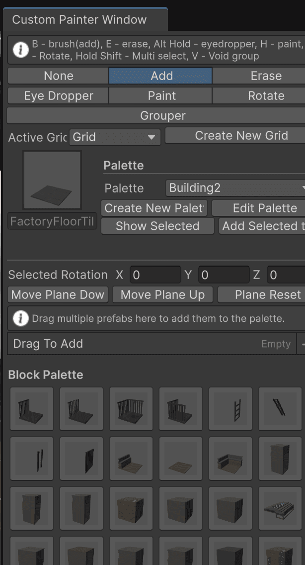 Custom Painter tool